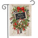 Christmas Swag Garden Flag