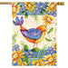 Spring Gift Bird Banner Flag