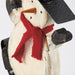 Snowman Skates Chunky Shelf Sitter