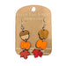 Fall Classic Dangle Wood Earrings