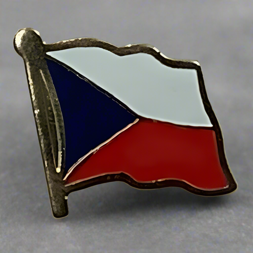Czech Republic Flag Lapel Pin 2025