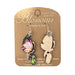 Cocoon to Butterfly Wood Earrings