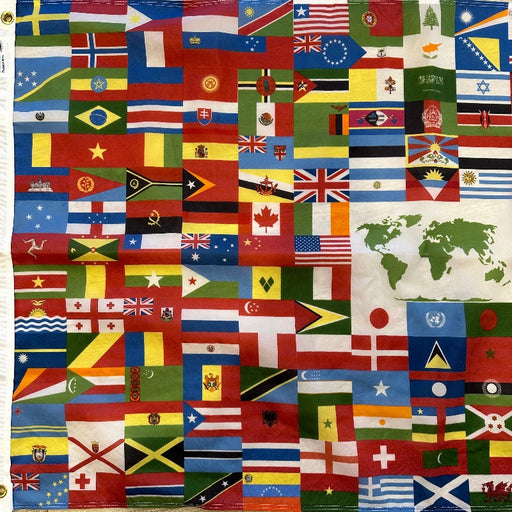 3x5' World Nylon Flag