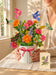 Enchanted Garden Pop-Up Bouquet w/ Note Card