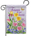 Forever in Our Hearts Floral Garden Flag