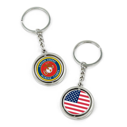 US Marine Corps Spinning Keychain