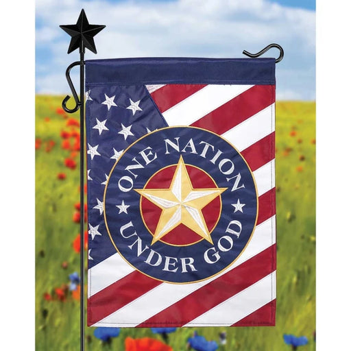 One Nation Under God Garden Flag