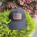 We the People Engraved Black Leatherette Hat