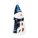 8" Buffalo Bills LED Ceramic Snowman Statuary