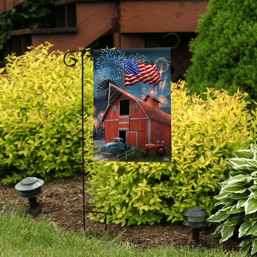 American Celebration Barn Garden Flag