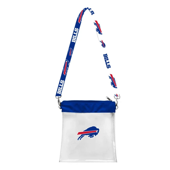 Buffalo Bills Pattern Strap Clear Bag