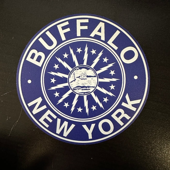 City of Buffalo Round Decal - Made in USA