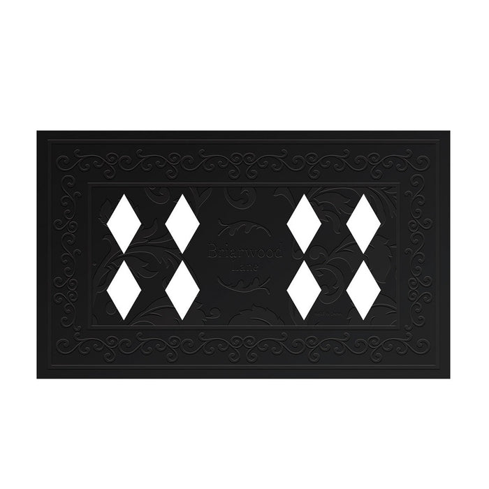Filigree Pattern Mini Switch Doormat Rubber Tray