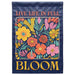 Live Life in Full Bloom Decorative Flag