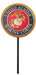 Marine Corps Emblem Garden Stake