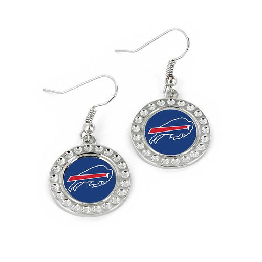Buffalo Bills Dimple Dangle Earrings
