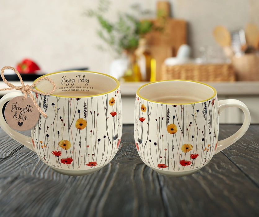 18oz. Enjoy Today Religious Ceramic Mug