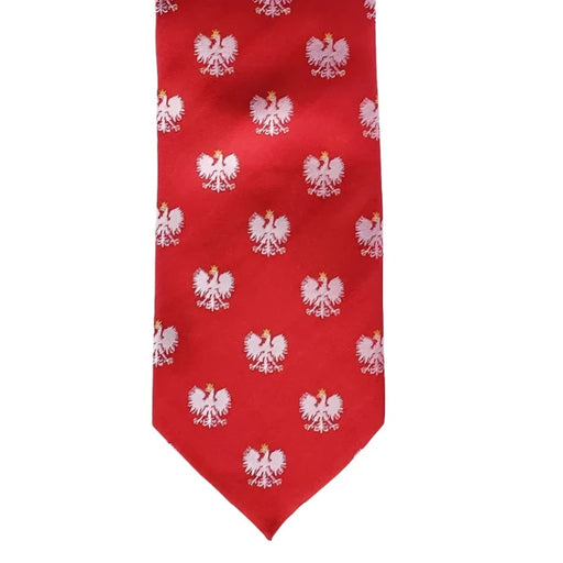 Polish Eagle Silk Neck Tie