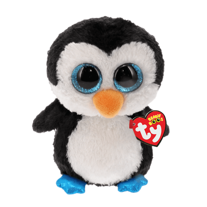 Ty Beanie Babies - Waddles Penguin Plush Toy