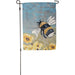 Vintage Bumblebee Garden Flag