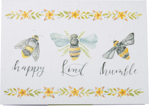 Watercolor Bees Sticky Notes Set