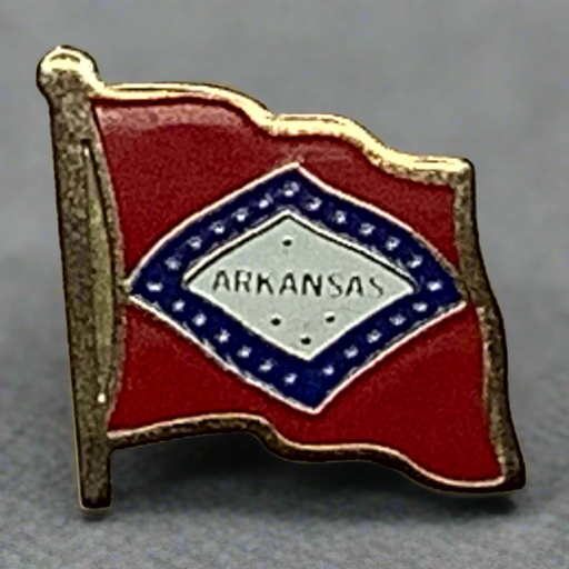 Arkansas Flag Lapel Pin 2025