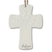 John 3:16 Lace Cross Resin Ornament