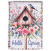 Robin Hello Spring Garden Flag