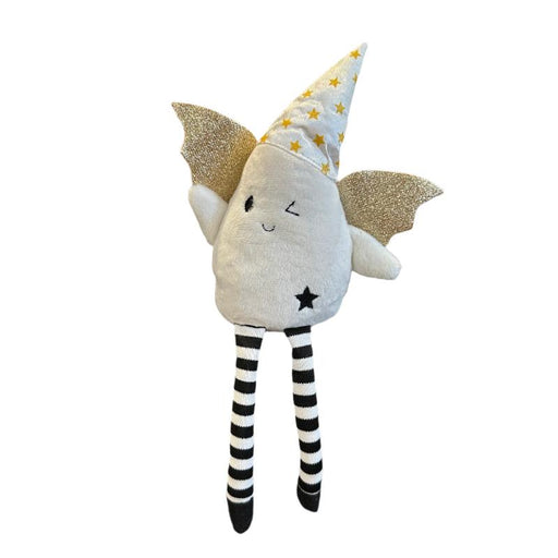 Plush Ghost w/ Glitter Wings Shelf Sitter