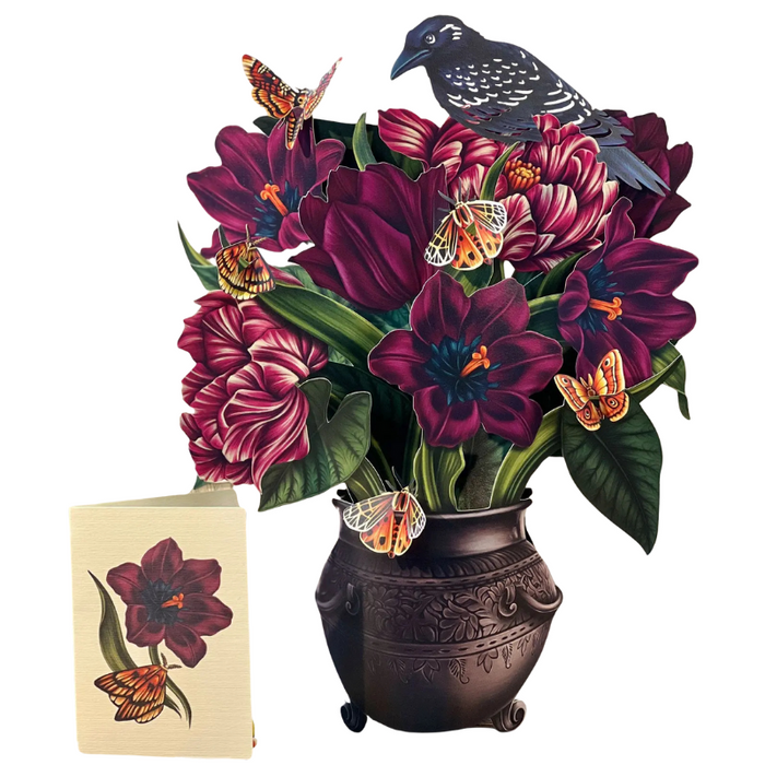 Moonlight Gardens Pop-Up Bouquet w/ Note Card