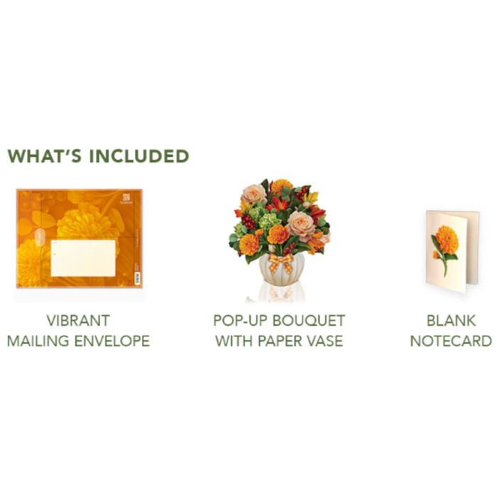 Pumpkin Spice Pop-Up Bouquet w/ Note Card