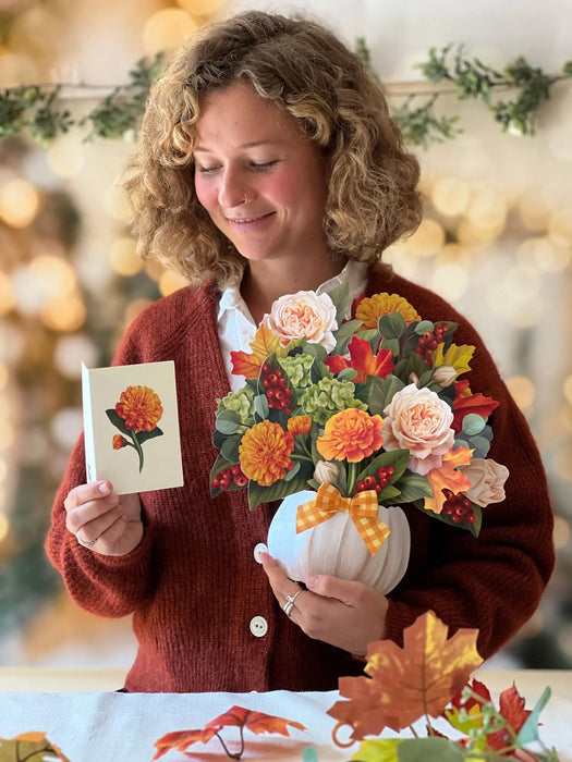 Pumpkin Spice Pop-Up Bouquet w/ Note Card