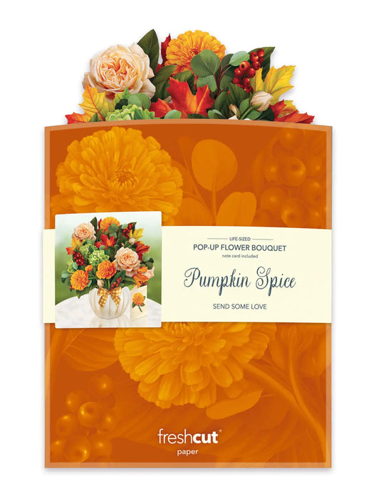 Pumpkin Spice Pop-Up Bouquet w/ Note Card