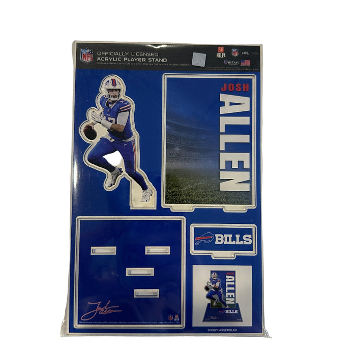 Buffalo Bills Josh Allen Acrylic Stand Up Set