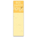Bee Happy Yellow List Pad
