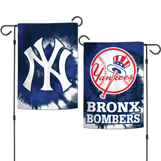 New York Yankees Tie Dye Garden Flag