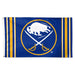 3x5' Buffalo Sabres Blue Vertical Stripes Polyester Flag