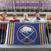 3x5' Buffalo Sabres Blue Vertical Stripes Polyester Flag