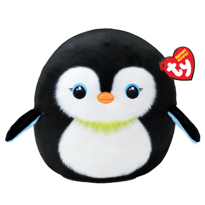 Ty Squishy Beanies - Neve Penguin Plush Toy