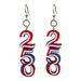 250th Anniversary Wood Earrings
