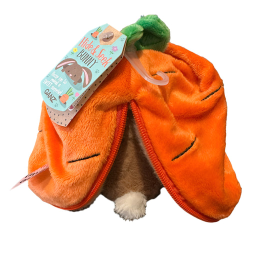 Hide and Seek Bunny Carrot Plush