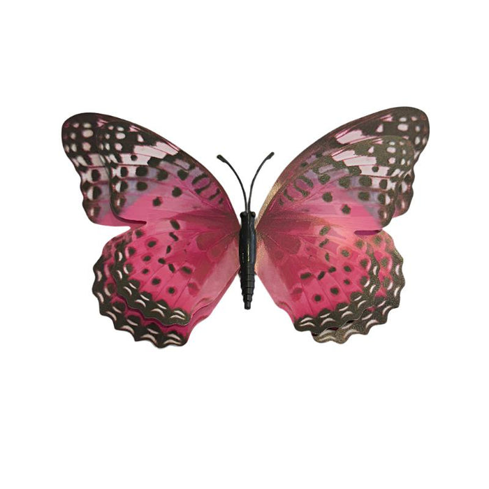 Pink Lacewing Glow in the Dark Paper Butterfly Magnet