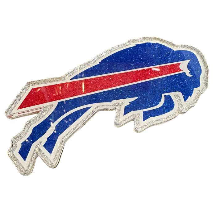 Buffalo Bills Glitter Acrylic Auto Emblem