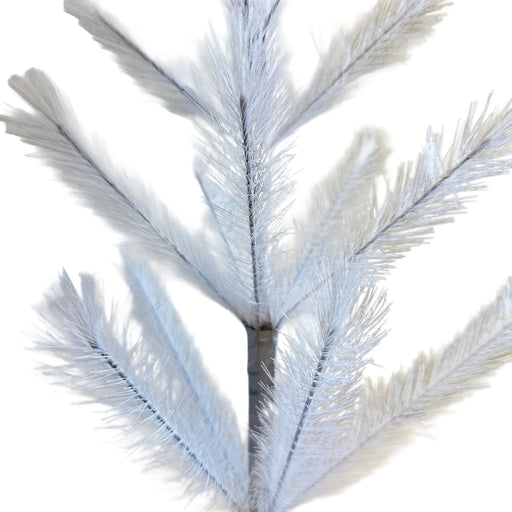 2 Foot White Artificial Pampas Tree