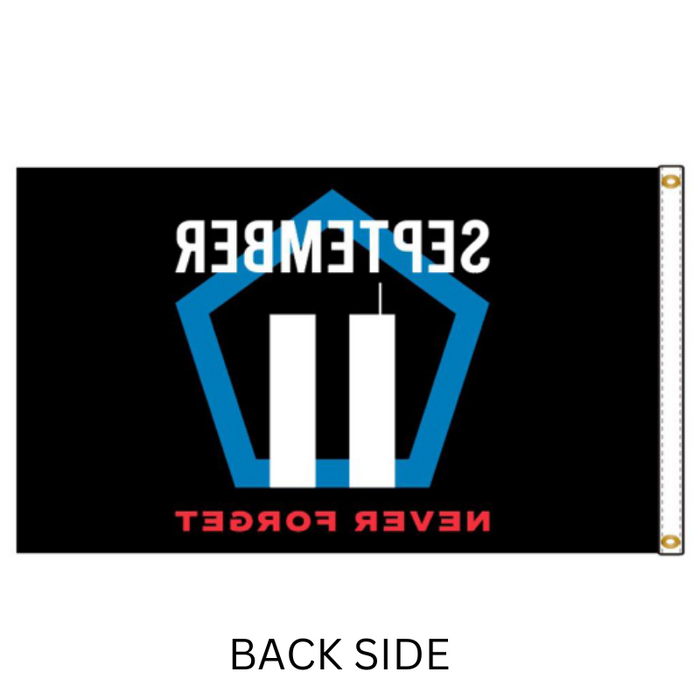 3x5' September 11th Never Forget Nylon Flag