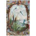 Dragonflies in Pond Vintage Garden Flag