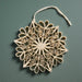 Cream Snowflake Quilled Paper Ornament