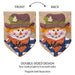 Scarecrow Burlap Garden Flag