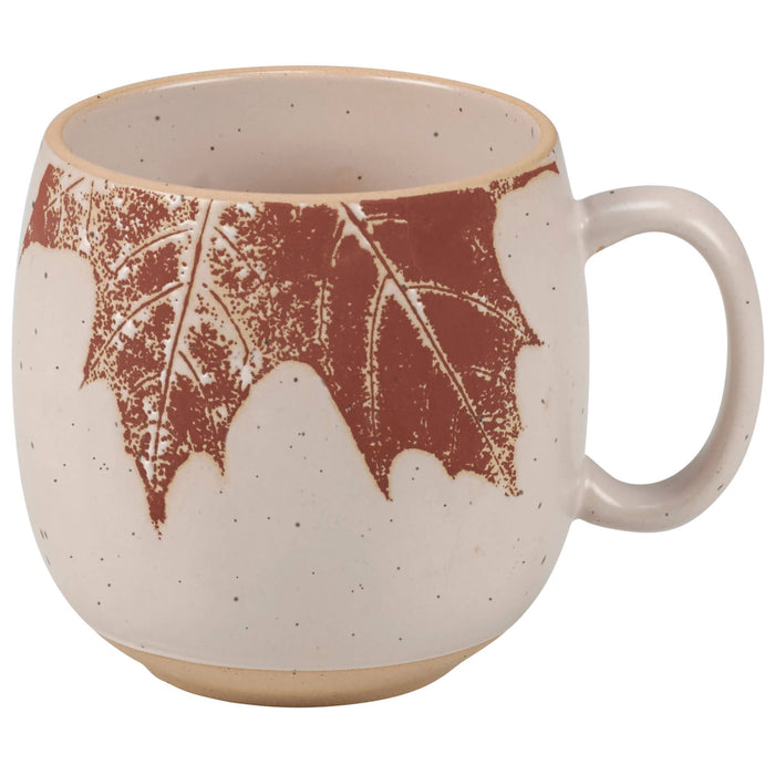 Fall Leaves Stoneware Mug