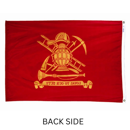 3x5' Nylon Fireman Loyalty Flag